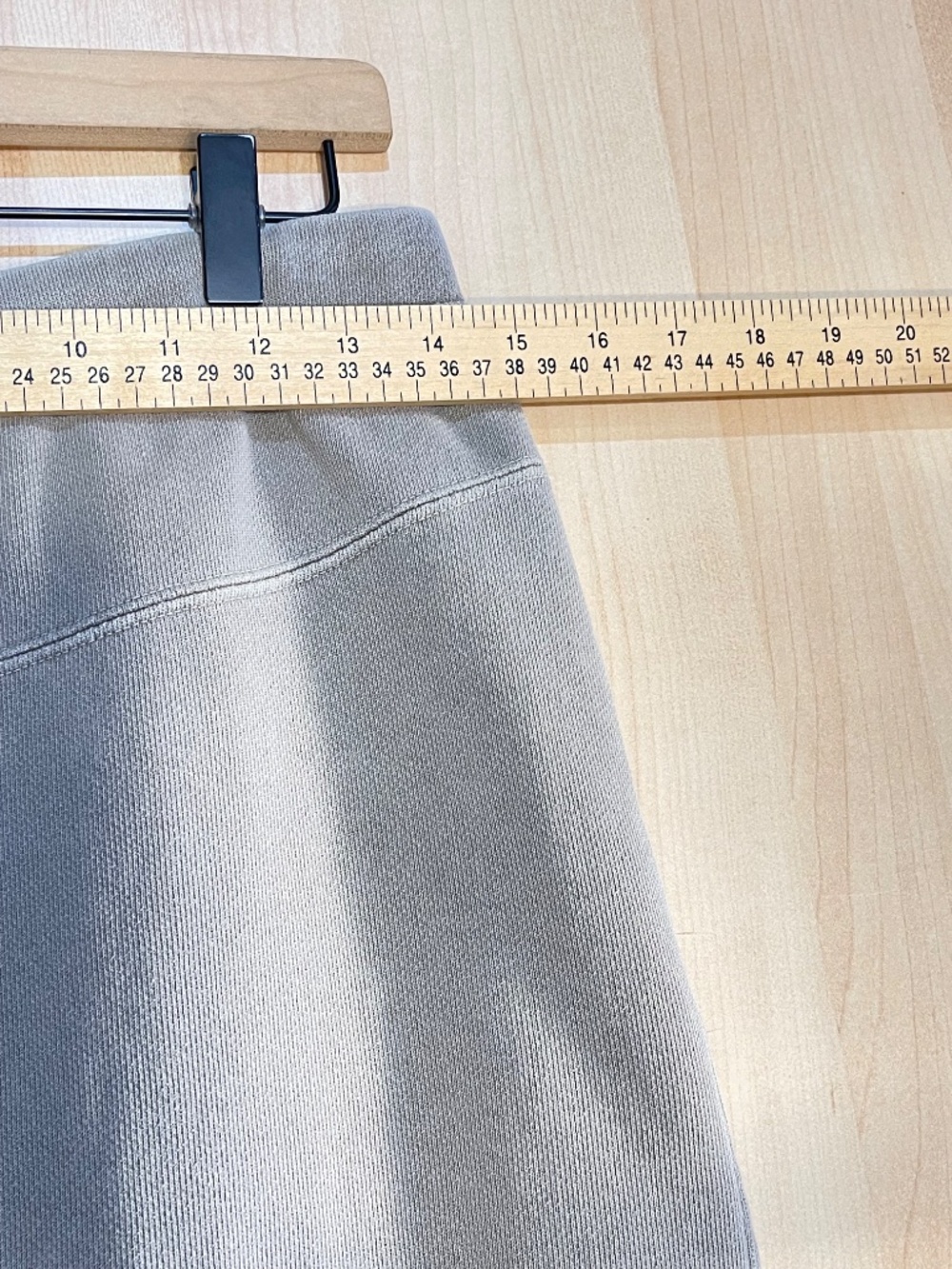 James Perse Light Taupe Drawstring Maxi Skirt - Picture 6 of 7